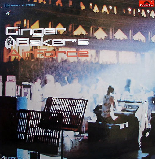  GINGER BAKER'S AIRFORCE - 
 AIRFORCE 
 (2-LP, 1970, Japan)
