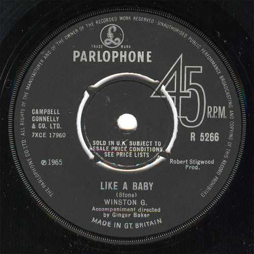  WINSTON G. -  
 Like A Baby 
 (7inch) 