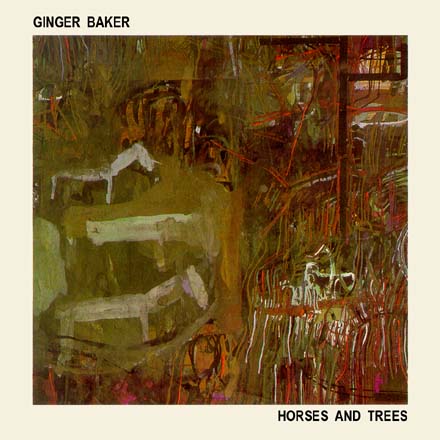  GINGER BAKER and MATERIAL -  
 Horses and Trees 
 (CD, 1986, Celluloid)  